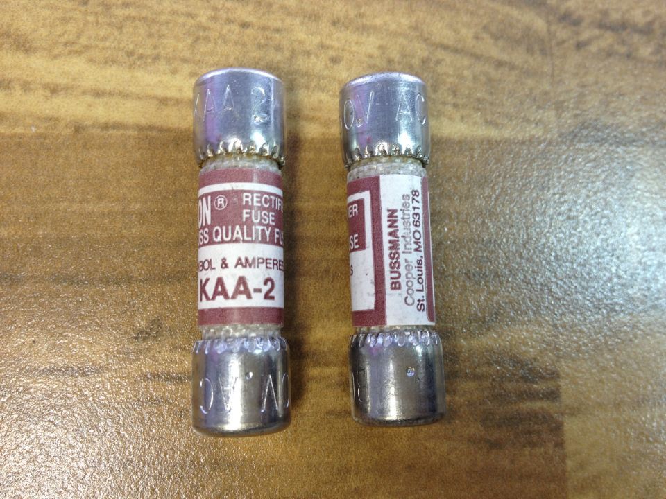 U.S. KAA-2 2A import fuse tube BUSS FUSE 10X38 Bussmann original authentic
