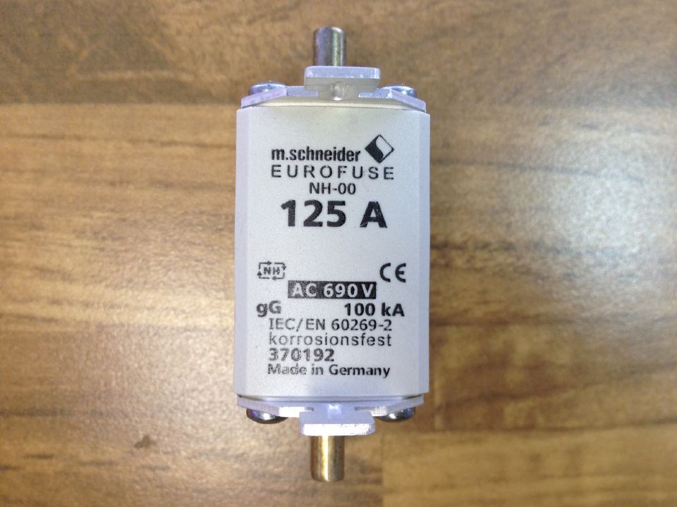 United States NH-00 125A 30192 BUSS Bussmann fuse fuse tube 690V