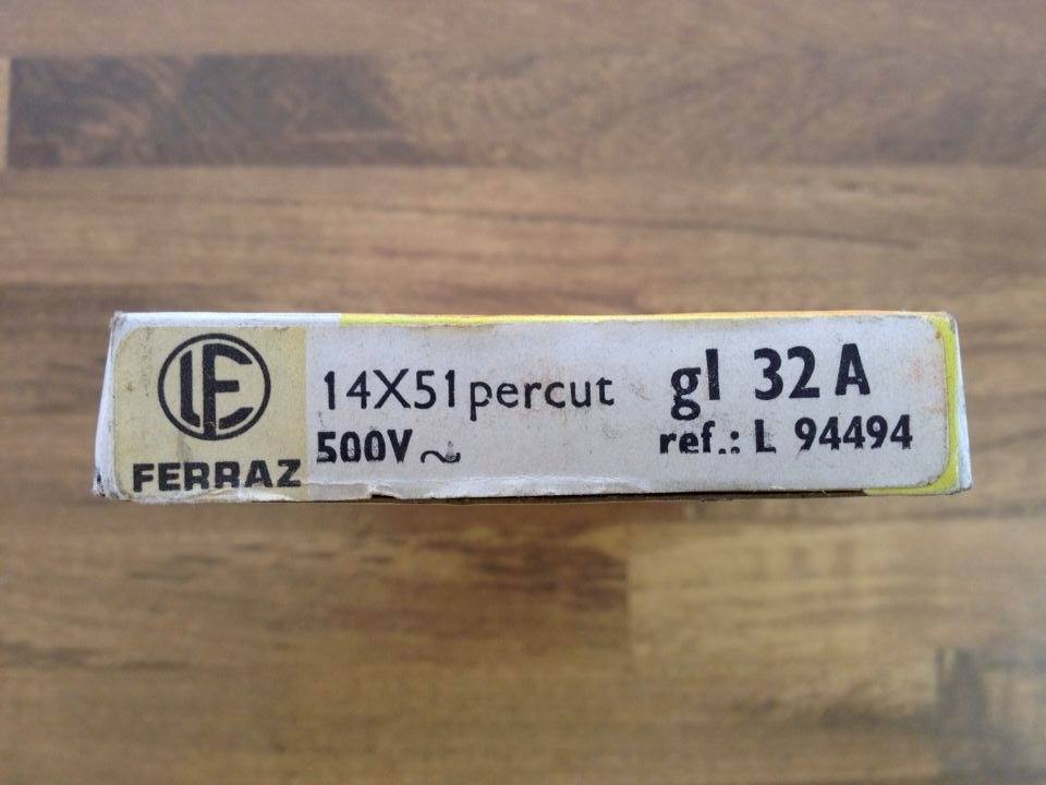 The French C63211 500V 32A 14X51 FERRAZ Rowland faray fuse fuse