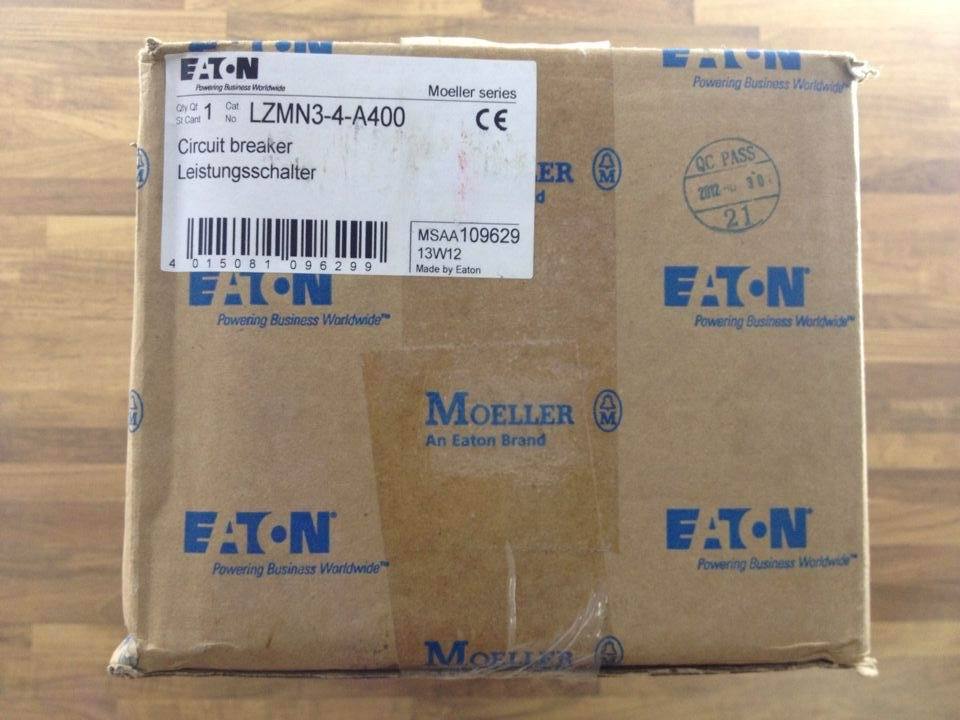 Muller MOELLER Eaton LZMN3-4-A400 circuit breaker 4P400A adjustable 320A-400A original