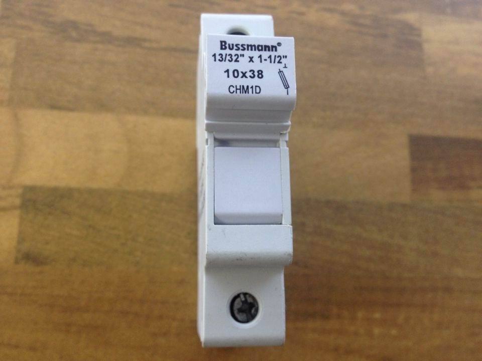 United States CHM1D-PV-IEC Bussmann photovoltaic fuse base 1P30A 10X38 CHPV1U