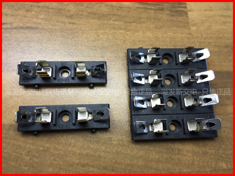 Taiwan new R3-45B insurance seat FUSE 6*30 SCI insurance box 250V8A insurance clip
