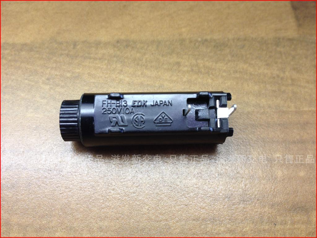 The original Japanese EDK FH-B13 board 10A 250V 5X20MM fuse fuse holder