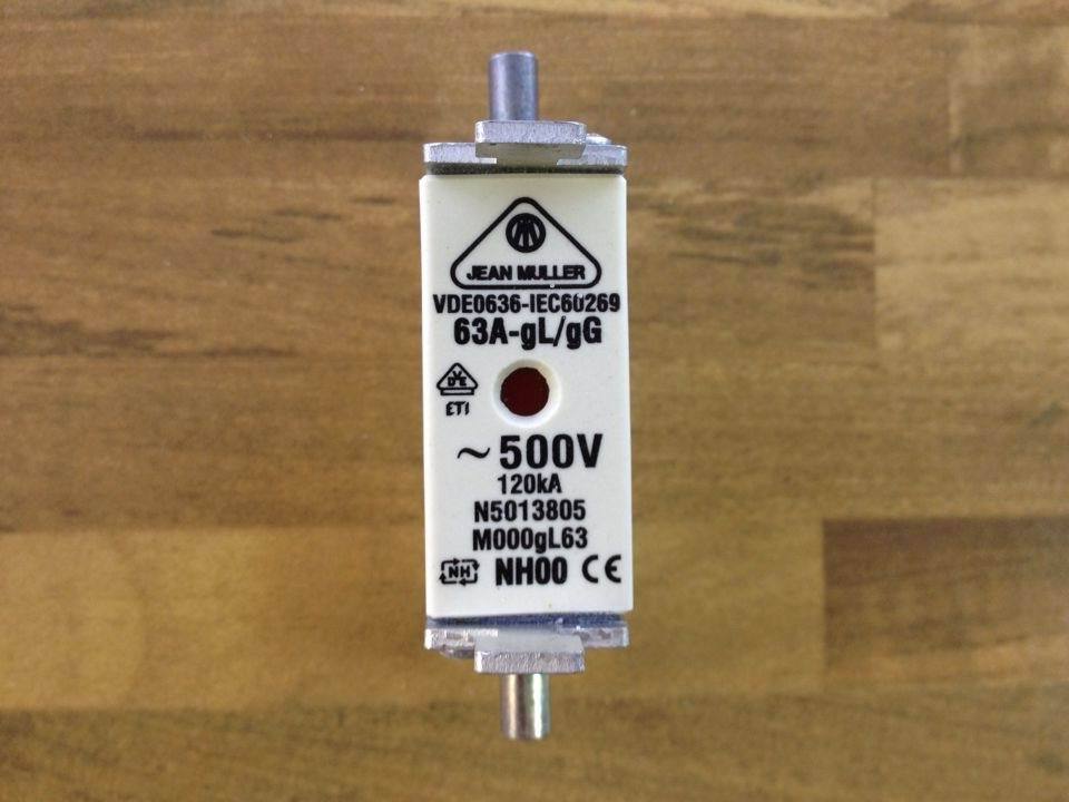 German gold Miller MULLER JEAN N5013805 63A fuse NH00 777965 original authentic