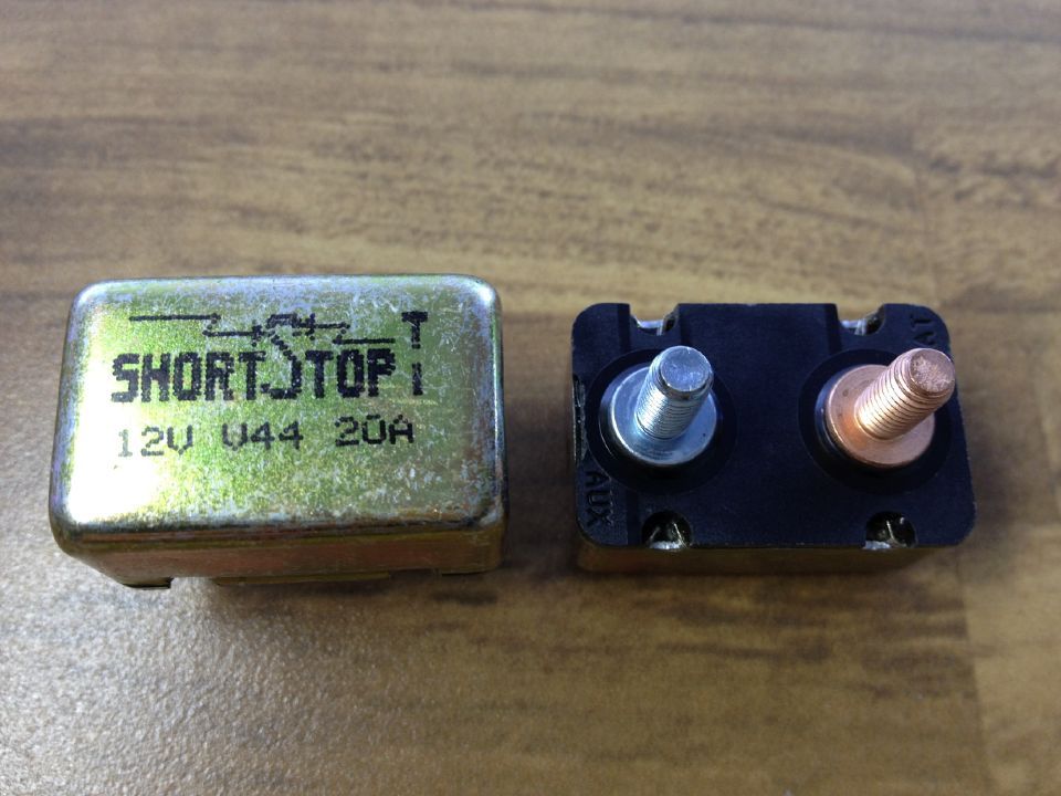 United States 20A SHORT STOPT 12V V44 BUSS Bussmann imported car fuse