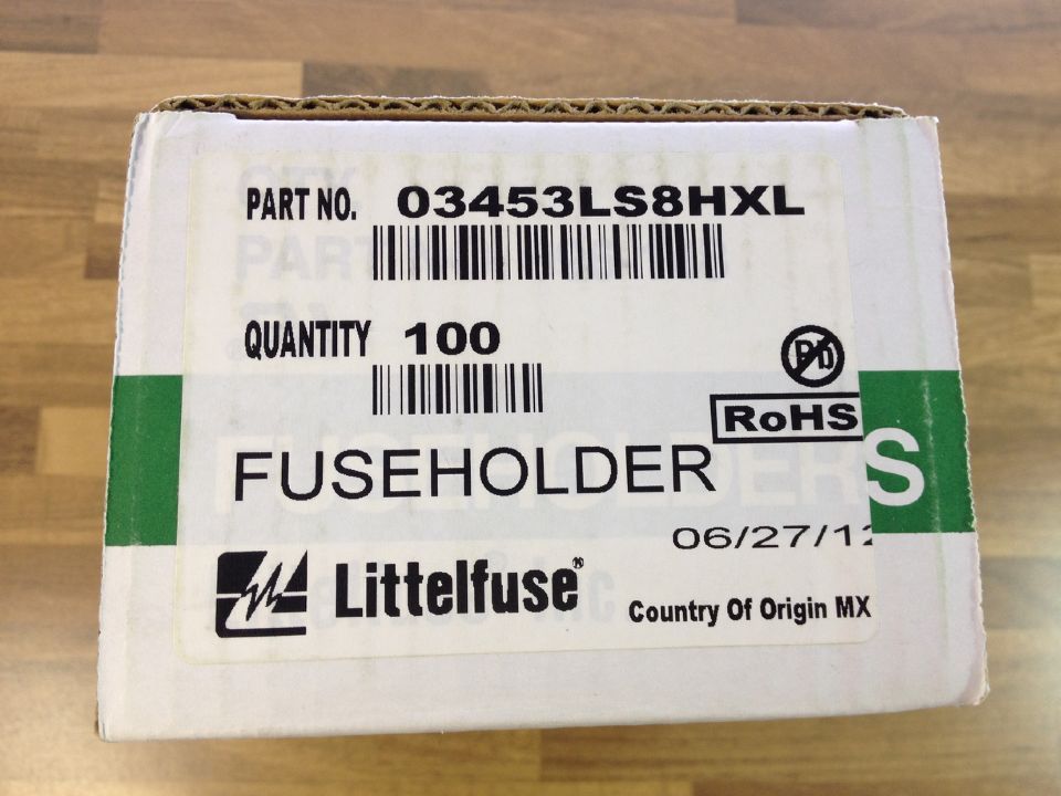 The United States Litteifuse Netlon 03453LS8HXL 6X30 6X32 genuine original fuse socket