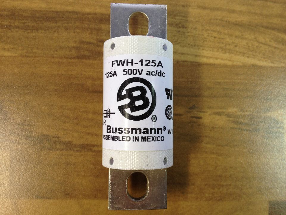 United States FWH-125A BUSS 500VAC/DC fuse Bussmann fuse original