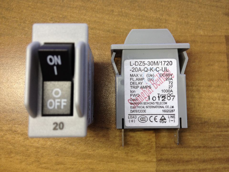SHANGHAIBEIHONG Bay red L-DZ5-30M/1720-20A-Q-K-C-UL device circuit breaker 20A