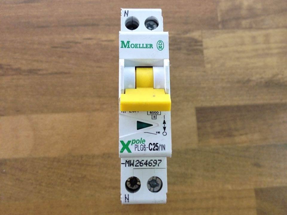 MOELLER Muller PLG6-C25/1N breaker 1P+N25A genuine original