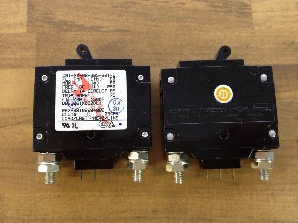 United States Jia Ling CA1-XO-02-325-321-E - circuit breaker DC250V 60A 80V new genuine