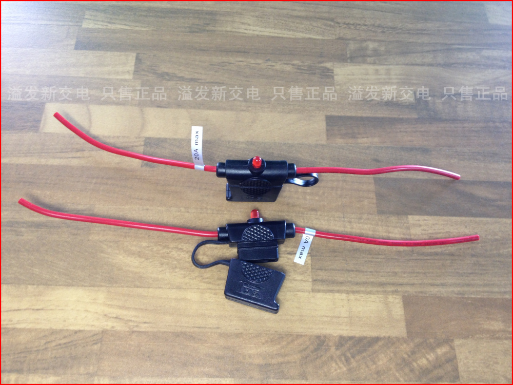 Imported SCI 20A auto fuse box waterproof fuse holder with lamp fuse insert base medium