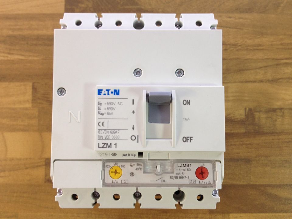 Muller MOELLER Eaton LZMB1-4-A160 circuit breaker 4P160A adjustable 125A-160A original