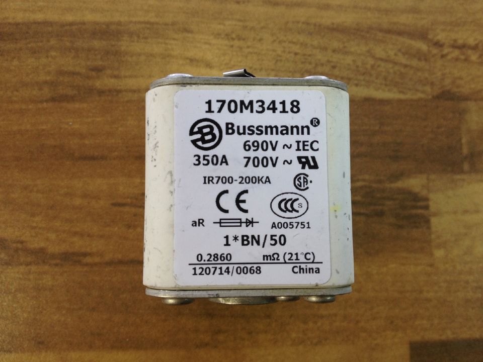 United States 170M3418 350A fuse 690V Bussmann fuse original authentic
