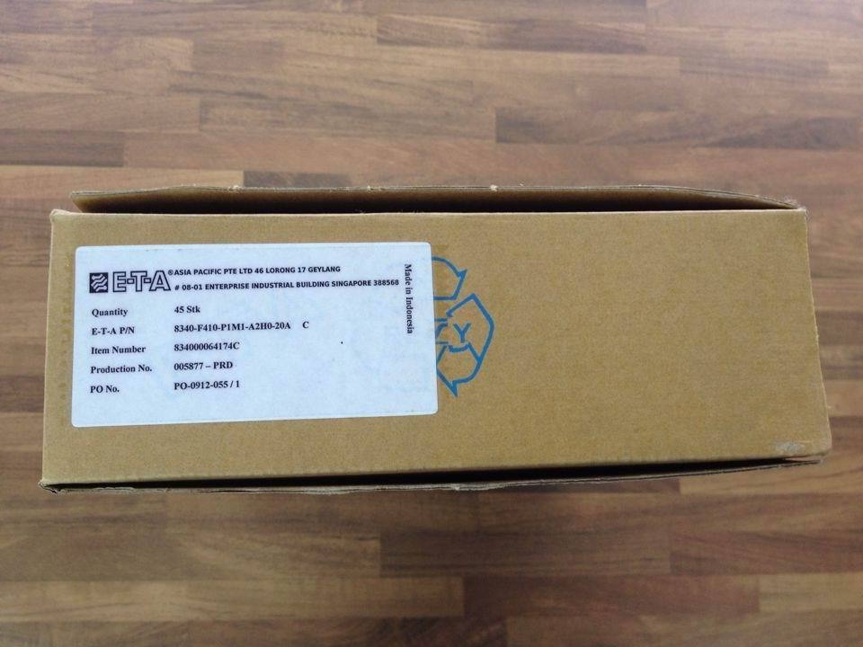 Germany 8340-F410-P1M-A2H020A E-T-A circuit breaker DC80V 1P20A original authentic