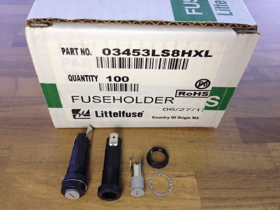 The United States Litteifuse Netlon 03453LS8HXL 6X30 6X32 genuine original fuse socket