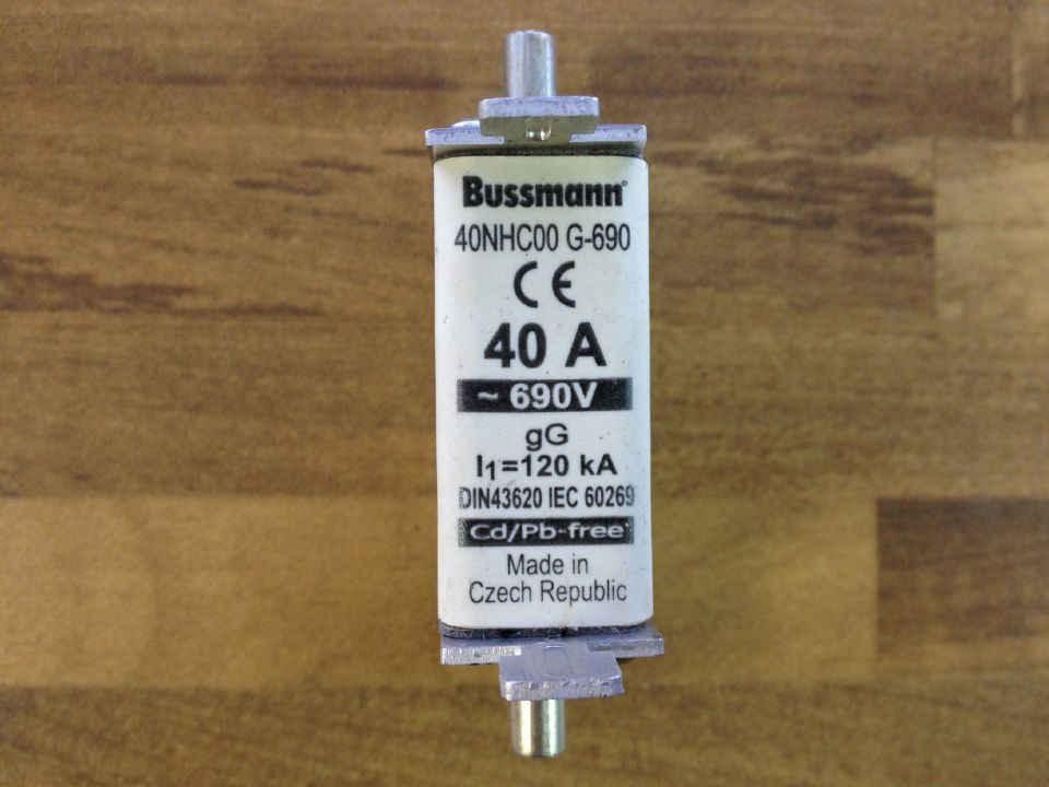United States 40NHC00 G690 40A fuse 690V Bussmann fuse original authentic