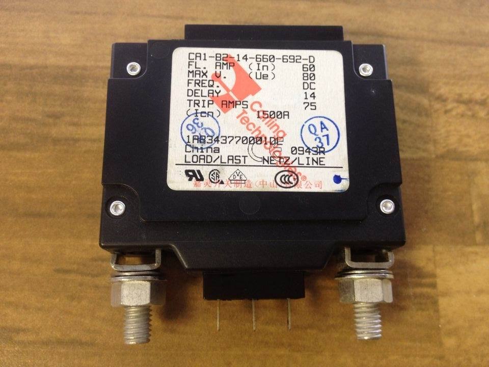 United States Carling Jia Ling CA1-B2-14-660-692-D - circuit breaker NO+NC 1P60A original