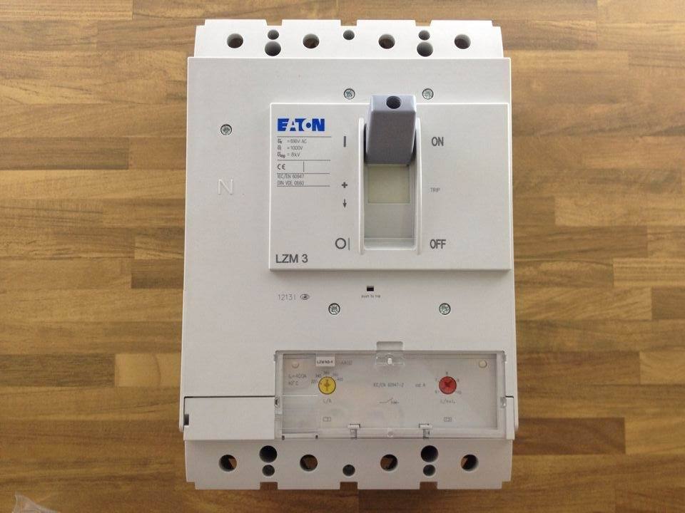 Muller MOELLER Eaton LZMN3-4-A400 circuit breaker 4P400A adjustable 320A-400A original
