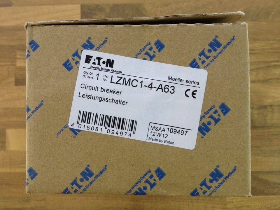 Muller MOELLER Eaton LZMC1-4-A63 circuit breaker 4P63A adjustable 50-63A genuine original