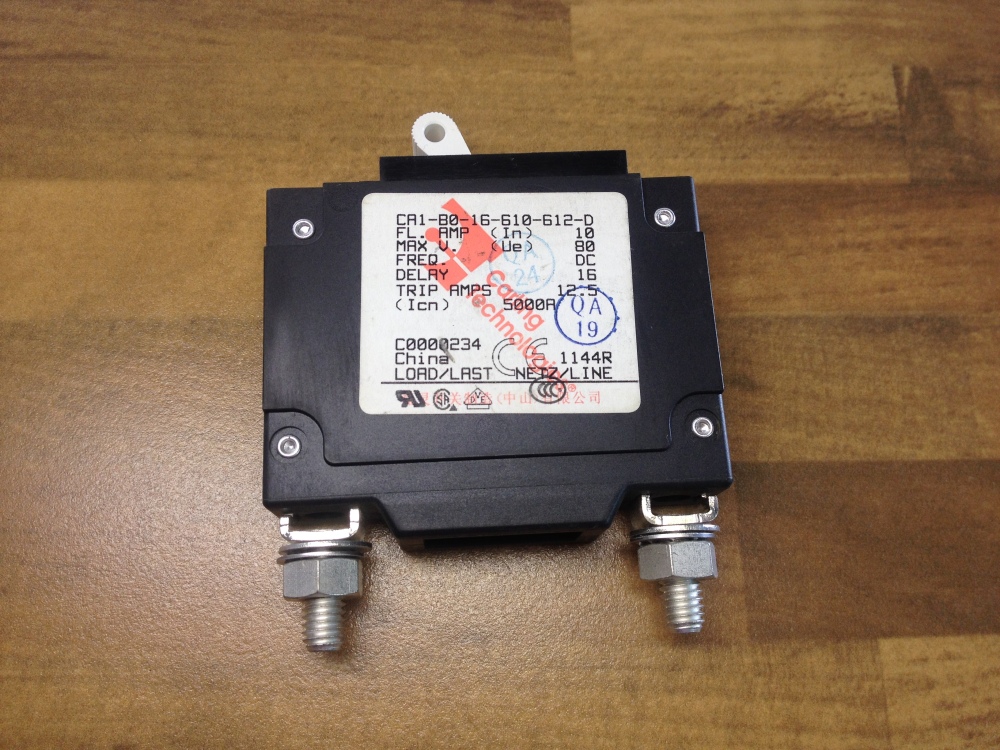 American Carling Jia Ling CA1-B0-16-610-610-D - circuit breaker 10A 80V 1P