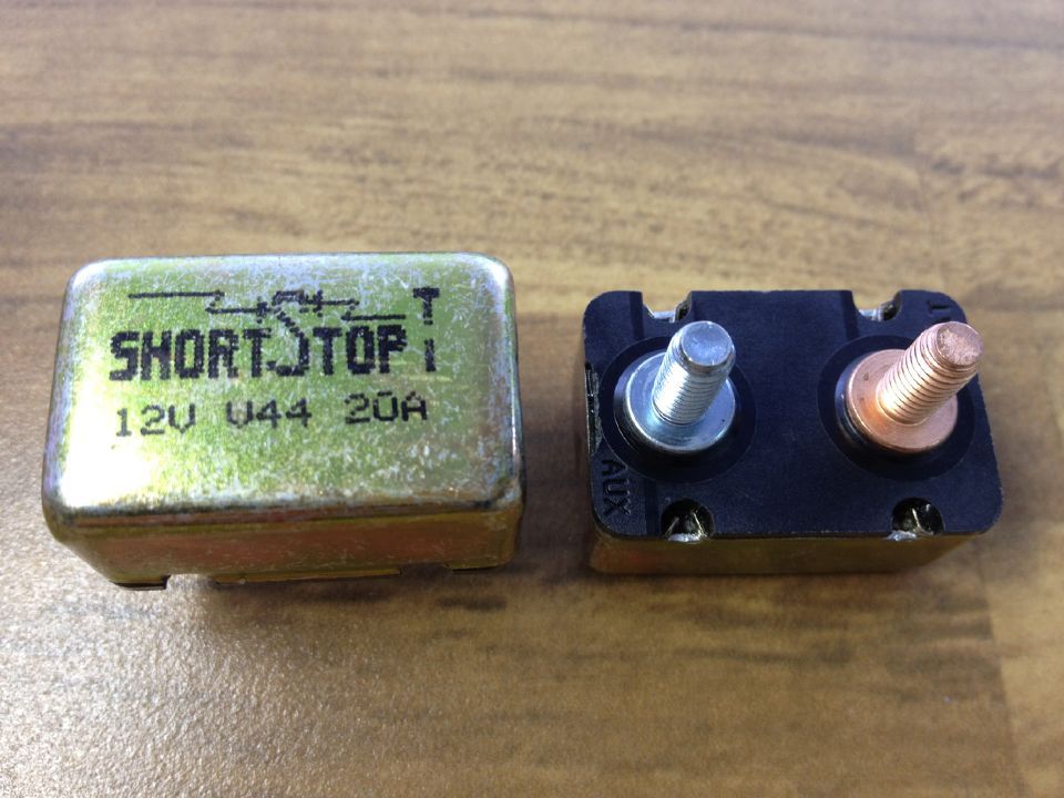 United States 20A SHORT STOPT 12V V44 BUSS Bussmann imported car fuse