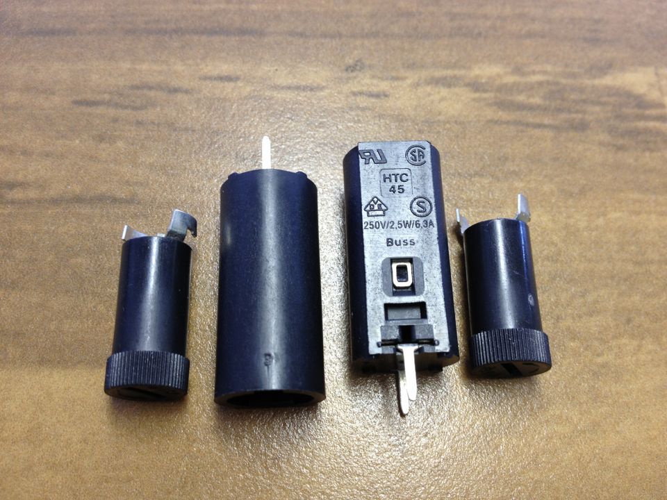The United States Bussmann HTC45 BUSS 6.3A 250V 6X30 genuine original fuse socket