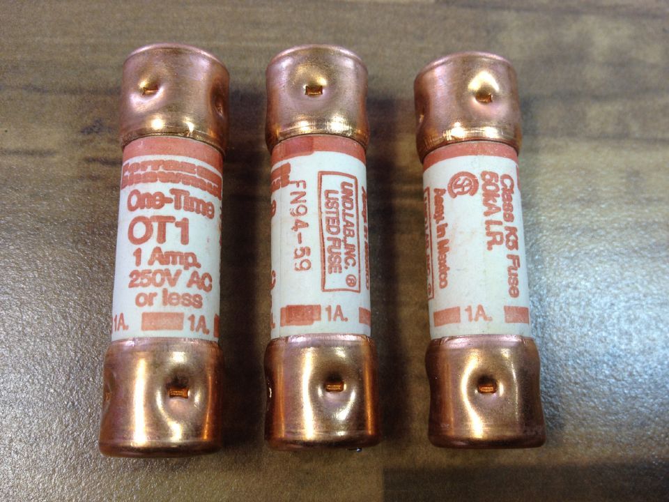 Ferraz OT1 insurance 1A250V Rowland faray one-Time Fuses 14x51