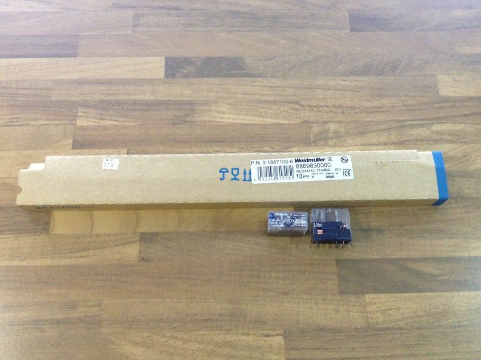 Weidmuller Wade Miller RC1314110 relay DC110V 8869830000 original authentic