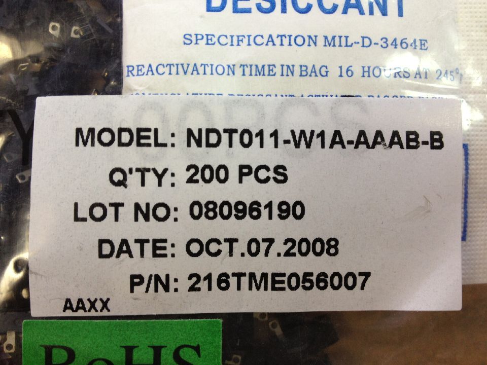 American NDT011-W1A-AAAB-B 08096190 import micro switch limit switch
