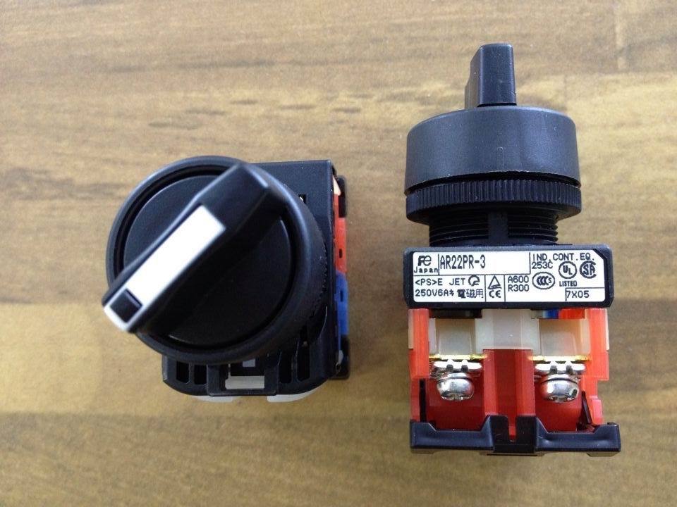 Fuji AR22PR-3 rotation three switch NO+NC 22 per cent opening original authentic