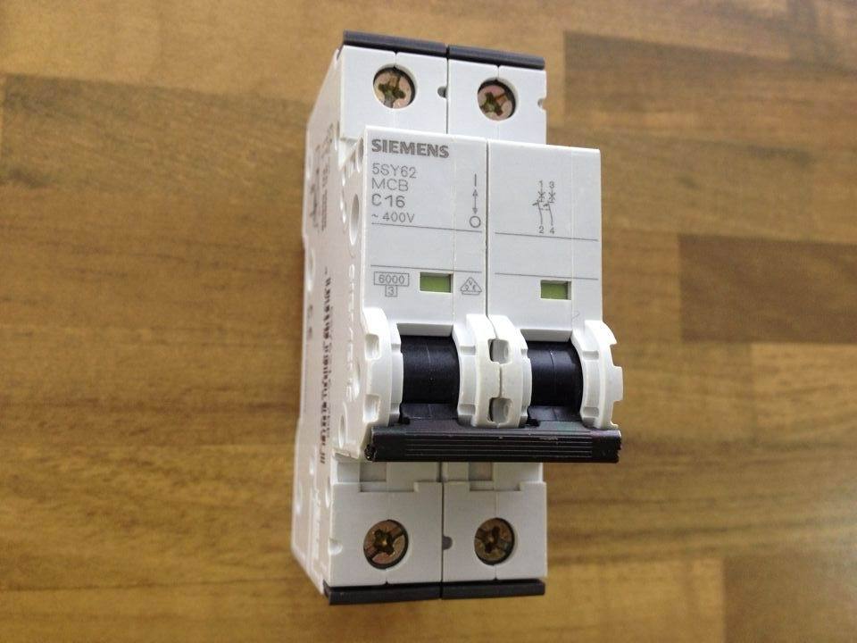 SIEMENS SIEMENS MCB C16 2P16A 5SY62 air switch black series original authentic