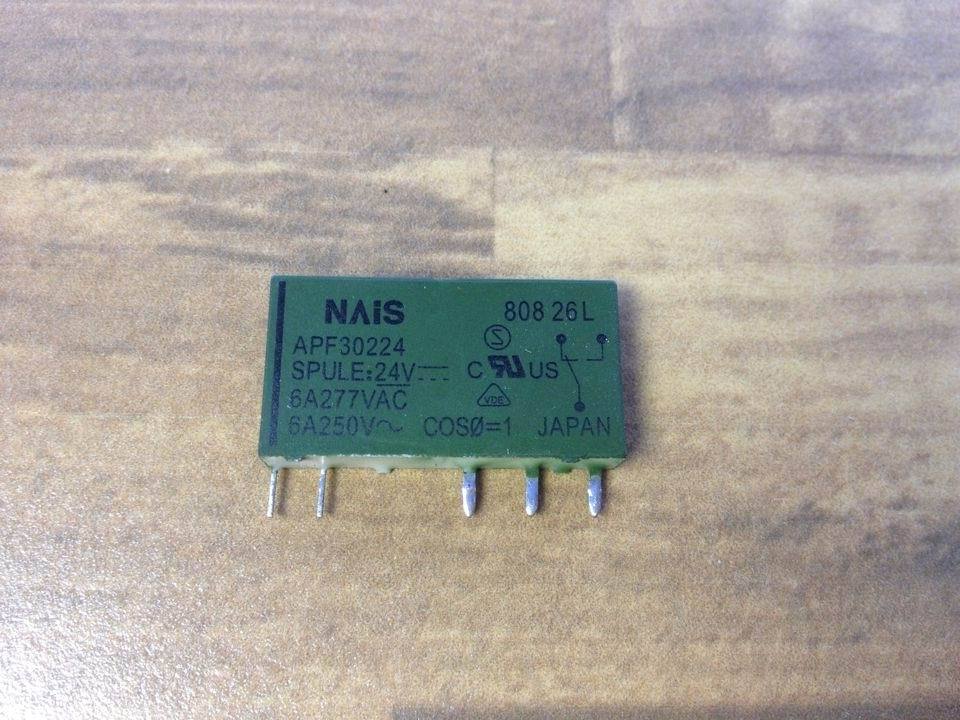 Original - APF30224 relay 6A250V vertical relay DC24V Japanese production