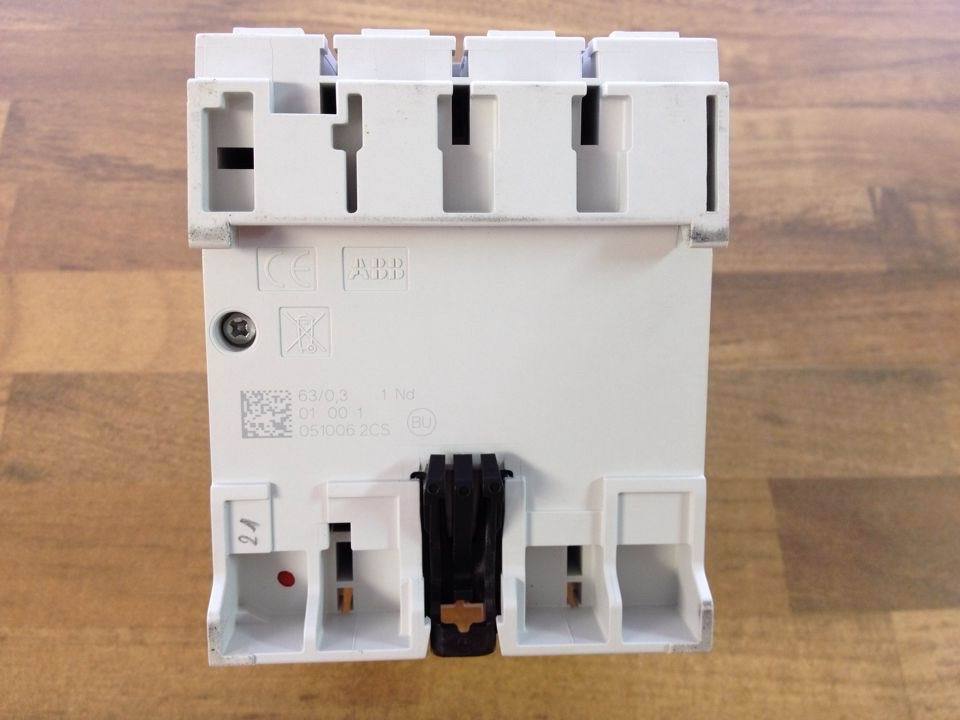 F204 63A 4P63A electromagnetic leakage protector 0.3A ABB original authentic