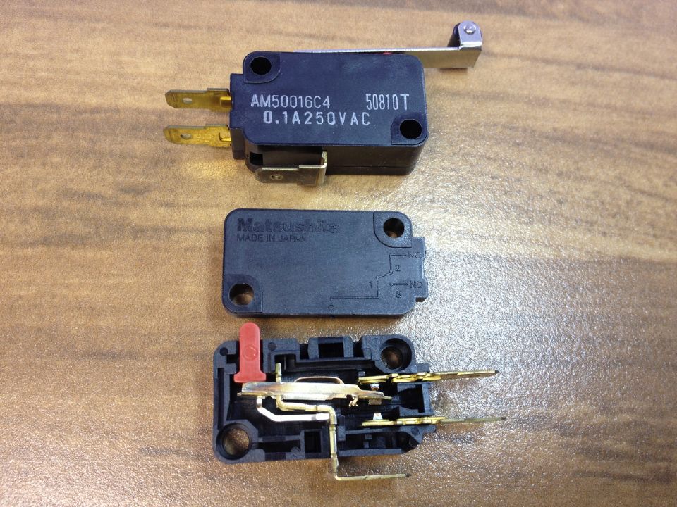 - micro switch AW50016C4 0.1A250VAC 50810T travel switch