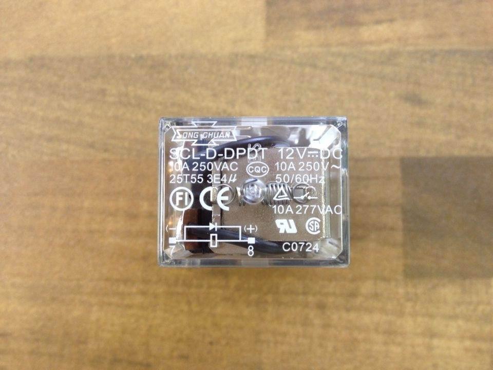 Songchuan SCL-D-DPDT-12 relay 12V DC