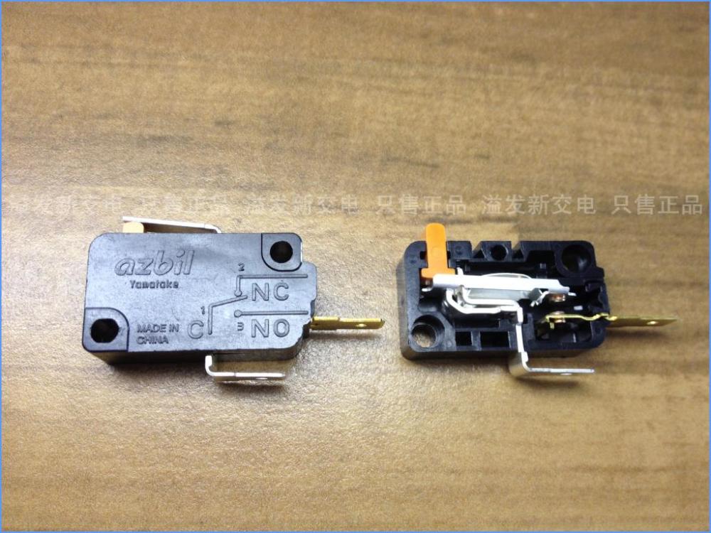 Short handle long life silver contact micro switch / limit travel switch of original Japanese mountain V-5F931DN
