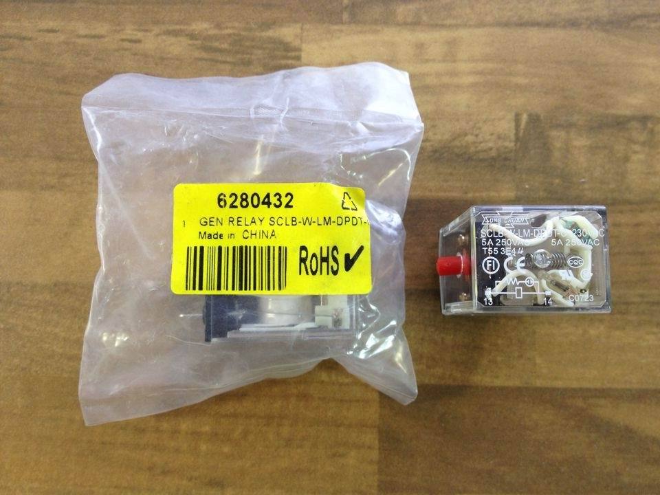 Songchuan SCLB-W-LM-DPDT-C relay 230V
