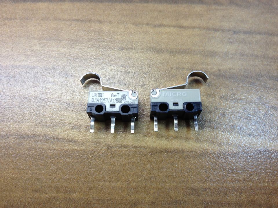 Japan UX10E30E01 MICRO gold contact mouse switch 0.1A125VAC 8eT Japanese production