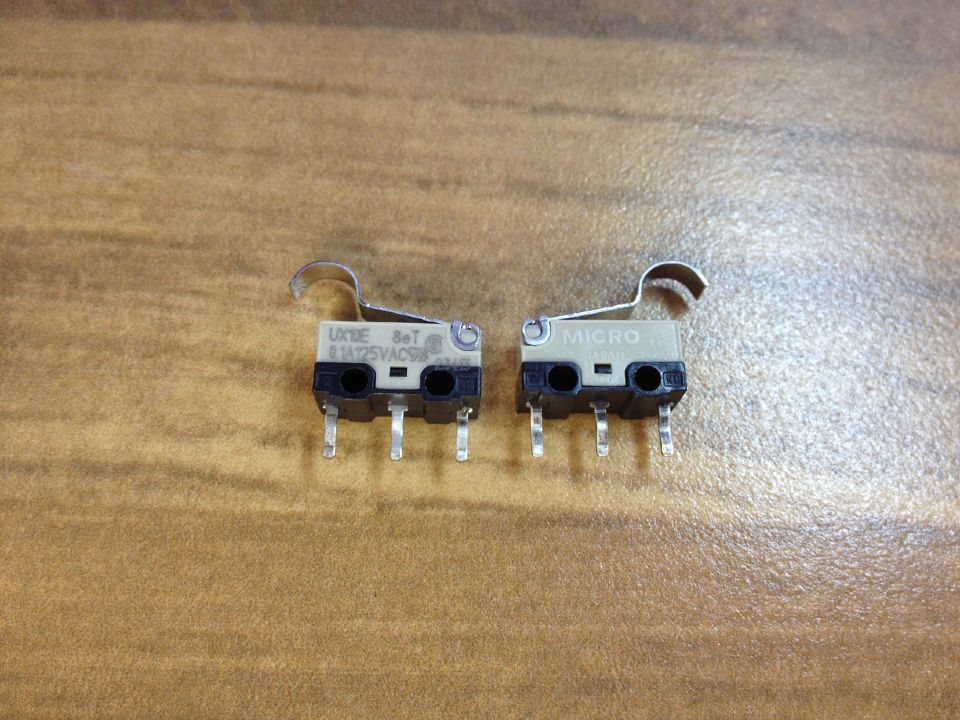 Japan UX10E30E01 MICRO gold contact mouse switch 0.1A125VAC 8eT Japanese production
