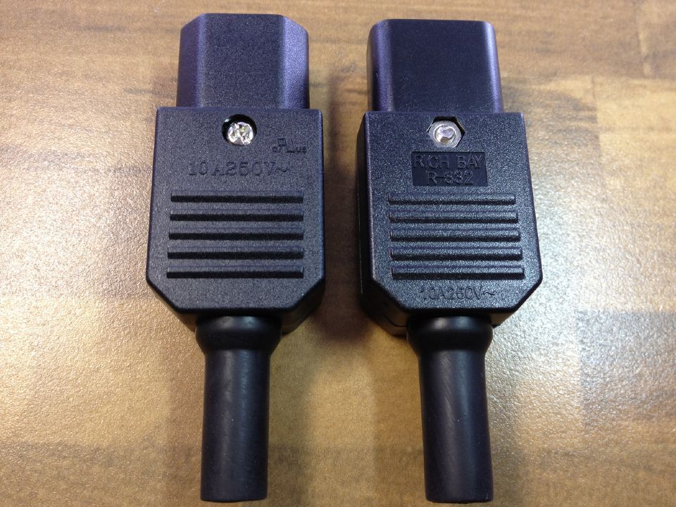 Taiwan BAY RICH rich Bay R-332 AC power plug pin connector plug connection