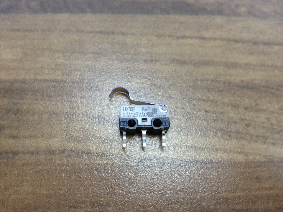 Japan UX10E30E01 MICRO gold contact mouse switch 0.1A125VAC 8eT Japanese production