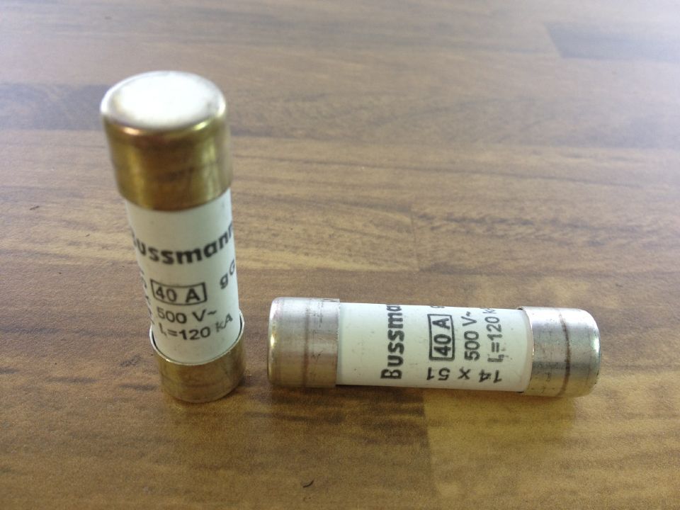 The United States C14G40 40A500V insurance 14X51 Bussmann ceramic insurance pipe original authentic