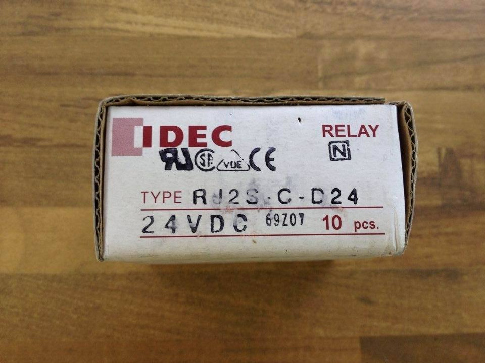 24VDC 69Z07 and RJ2S-C-D24 relay genuine original