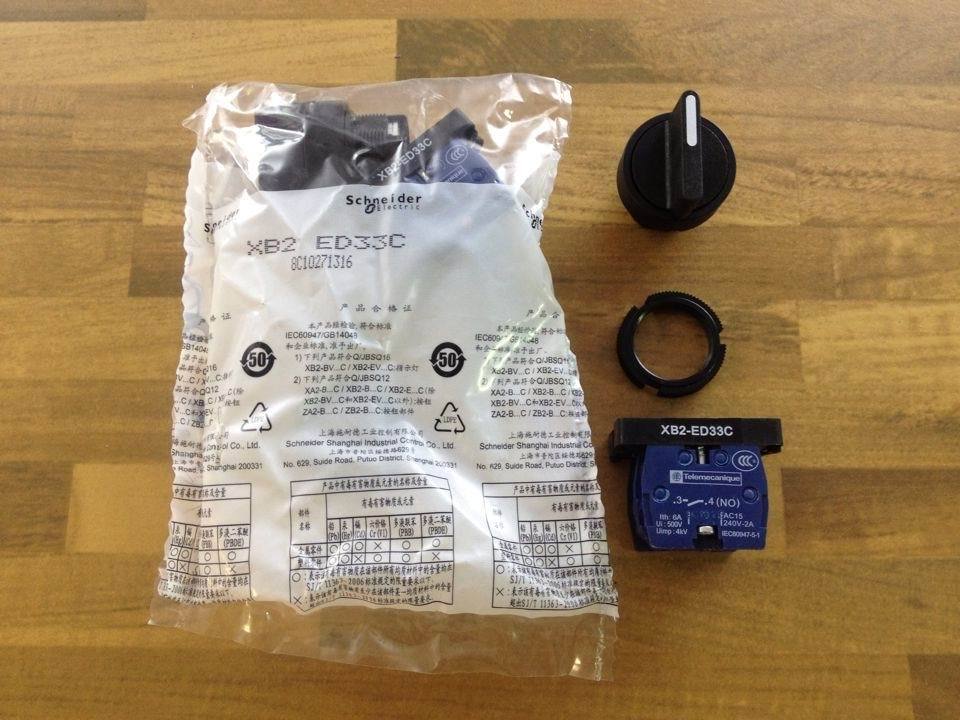Schneider ED33C XB2 three rotary button 8C10271316 (original authentic) discontinued special inventory