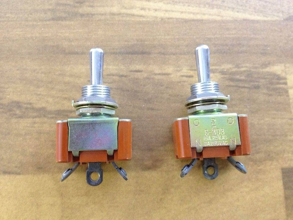 Japan imported NKK S-303 three 15A125V 6A220V toggle switch toggle GENUINE NEW