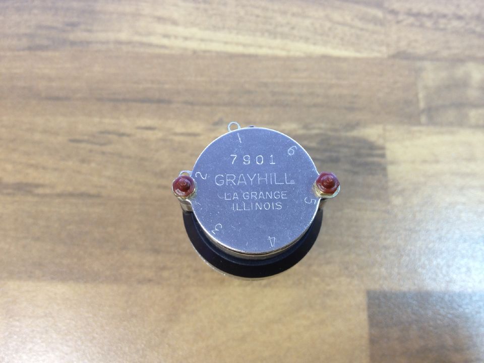 United States GRAYHILL band switch rotary switch 7901 original authentic