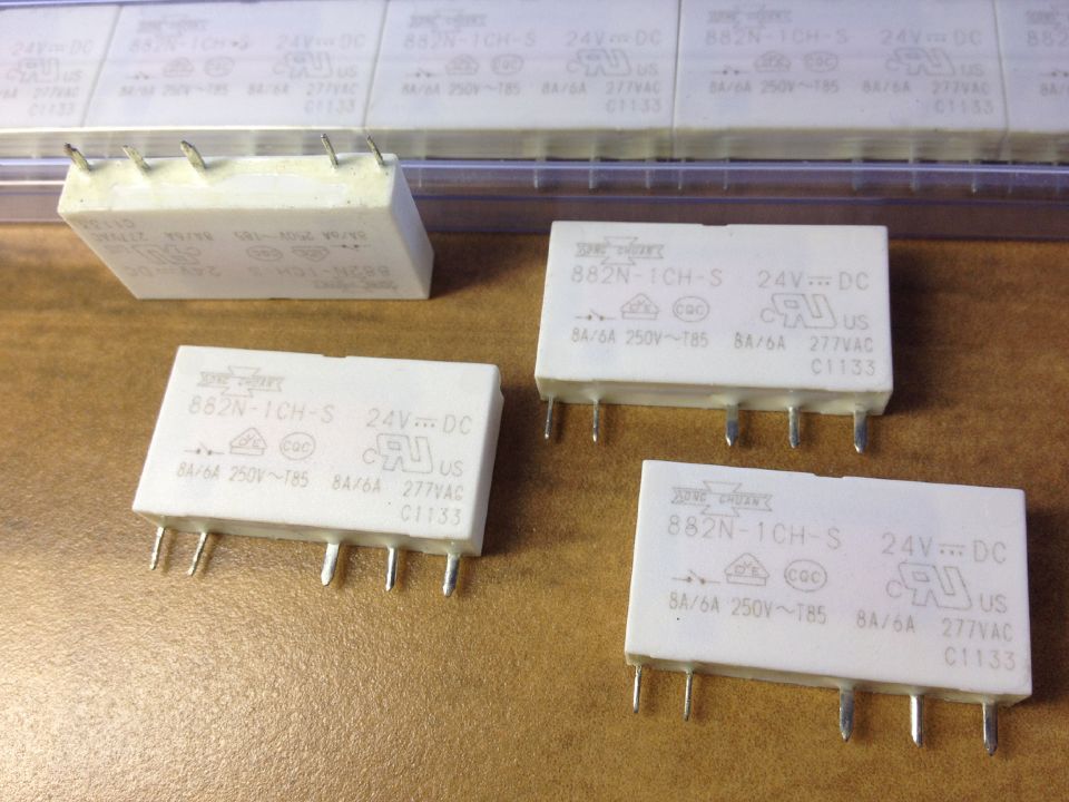 The original 882N-1CH-S 24VDC 6A250V instead of relay Songchuan Acer HF41F, 2961105