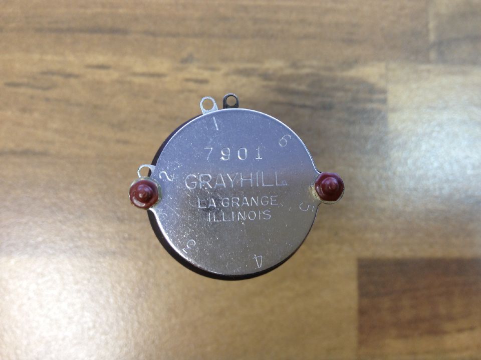 United States GRAYHILL band switch rotary switch 7901 original authentic