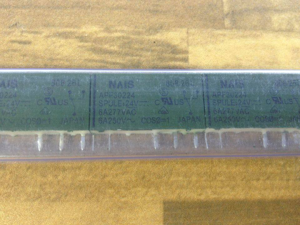 Original - APF30224 relay 6A250V vertical relay DC24V Japanese production