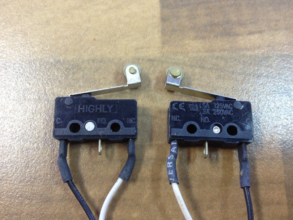 Taiwan Haili HIGHLY micro switch with line 3A250V